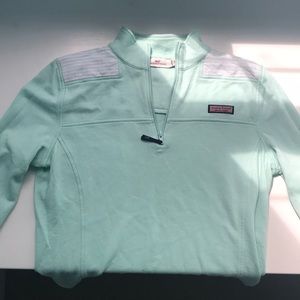 Mint Blue Vineyard Vines Pullover